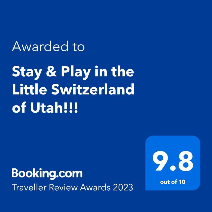 Stay & Play In The Little Switzerland Of Utah!!! Draper Exterior foto